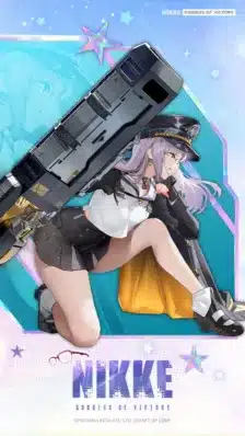 NIIKE GODDESS OF VICTORYのアニメ風キャラクターが描かれたイラストです