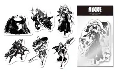 墨絵ステッカー6種セット