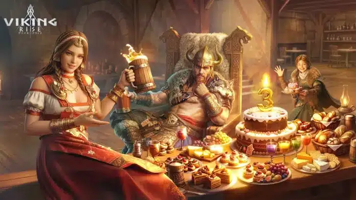 『ヴァイキングライズ』が3周年！過去最大級のセレブレーションでプレイヤーの軌跡を祝福！