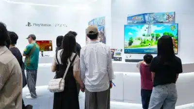 PlayStationブースの様子