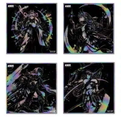 『勝利の女神：NIKKE』3周年墨絵ホログラムステッカー