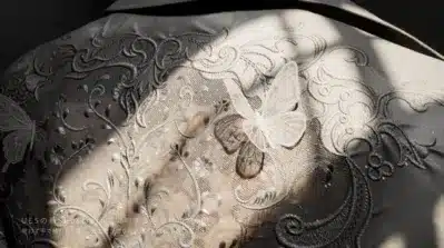 布の質感の画像