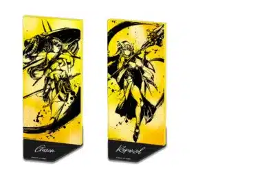 墨絵立体屏風アクリルスタンド