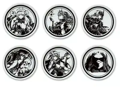 墨絵豆皿6種セット