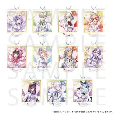 トレーディングアクリルキーホルダー