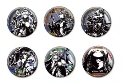 墨絵トレーディングホロ缶バッジ