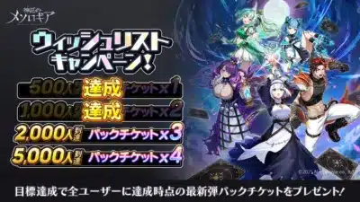 神託のメソロギア ウィッシュリストキャンペーン!