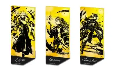 墨絵立体屏風アクリルスタンド