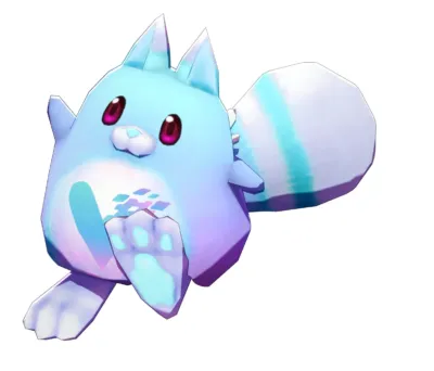 Vたぬきのキャラクターイラスト