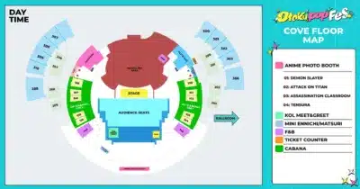 COVE MANILA MAP(DAY TIME)