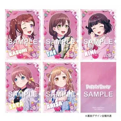 Poppin'Party オリジナルキャラクターカード