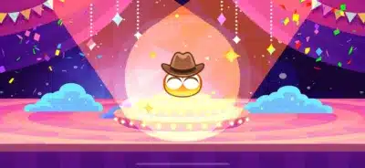 デコぷよで着飾ったぷよ