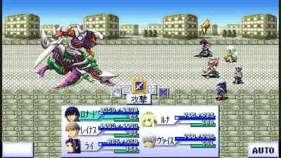 フライハイトクラウディアIV バトルシーン