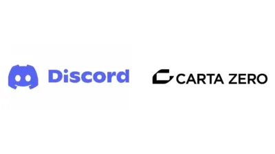 CARTA ZEROとDiscordのロゴ