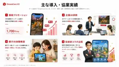 DreamCore V2の導入・協業実績
