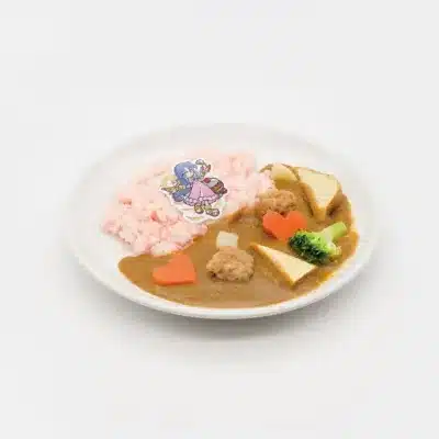 カレーライスとピンクライス