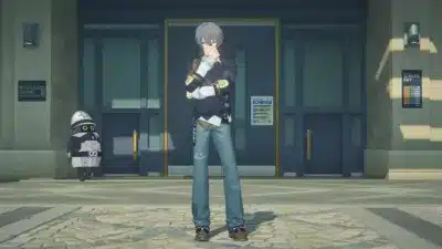 男性とロボット