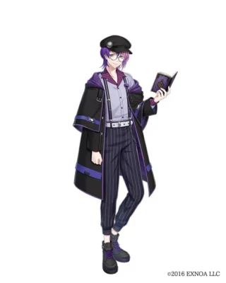 小栗虫太郎 全身立ち絵