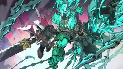 セナとモンスターのバトルシーン