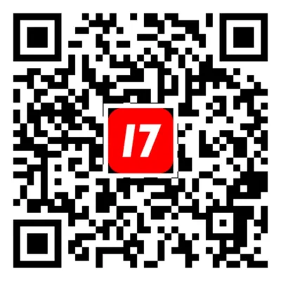 17LIVEアプリダウンロード用QRコード