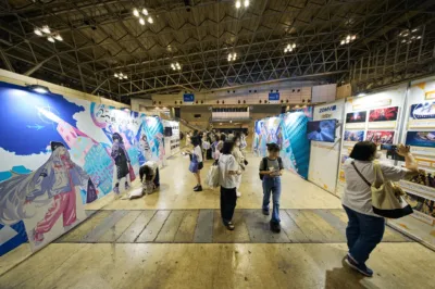 展示エリアの様子