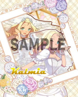 Kalmiaのウェディングドレスイラスト
