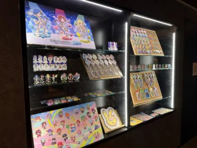 アイドルマスターコラボグッズ展示