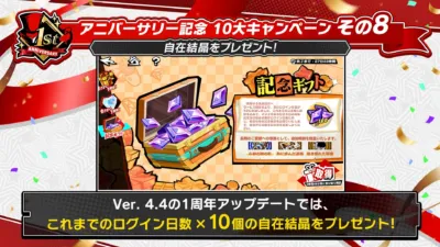 自在結晶プレゼント