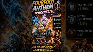 FOURFOLD ANTHEM UNLOCKED! 🔥 +10 COMBAT MORALE | State of Survival