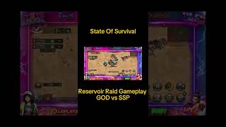 State Of Survival: GOD vs SSP – Reservoir Raid Gameplay