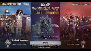 State of Survival Reservoir Raid Legion 2