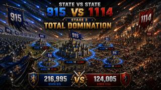 State of Survival: State vs State – 915 vs 1114 – ROUND 2 – SVS. #stateofsurvival #gaming