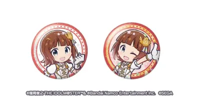 ホログラム缶バッジ