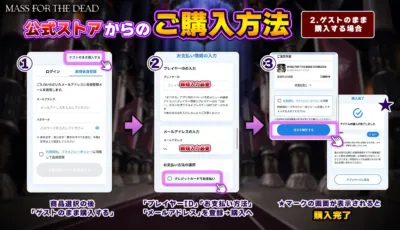 ゲスト購入方法