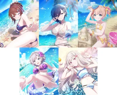 燦海シリーズ乙女イラスト