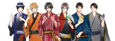 キービジュアルの6人