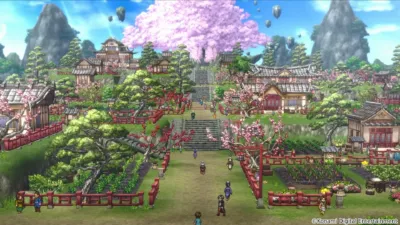本拠地の村の風景