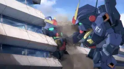 ロボット戦闘シーン