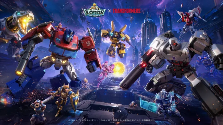 『ロードモバイル』×『トランスフォーマー』超大型コラボが8月3日より始動！サイバトロン星の戦士たちがアテナ王国に集結！