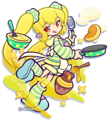 おねぼうキッチンのディーナ 全身