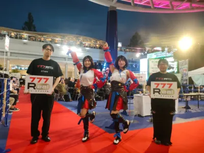 レッドカーペットでの出演