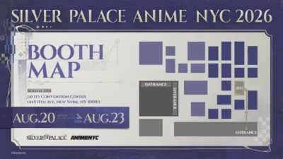 Anime NYC ブースマップ