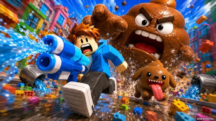 Roblox発の話題作『うんちシティ』が協力型PVEアクションとしてついに正式サービス開始！推しキャラと街をキレイにしよう！
