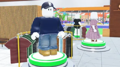 RobloxのBEAMS衣料品店
