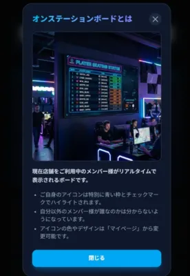 オンステーションボードとは