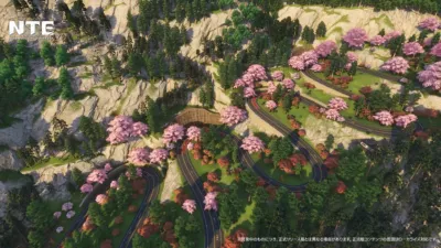 星暮保護区の山道