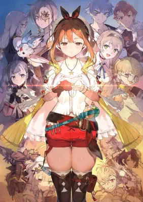 アトリエライザのキャラクター集合イラスト