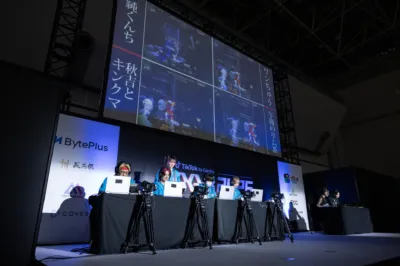 ゲーム対戦の様子