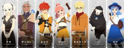 おなじみのキャラクター