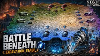 Battle Beneath: How the Excavation Stage Works! | State of Survival